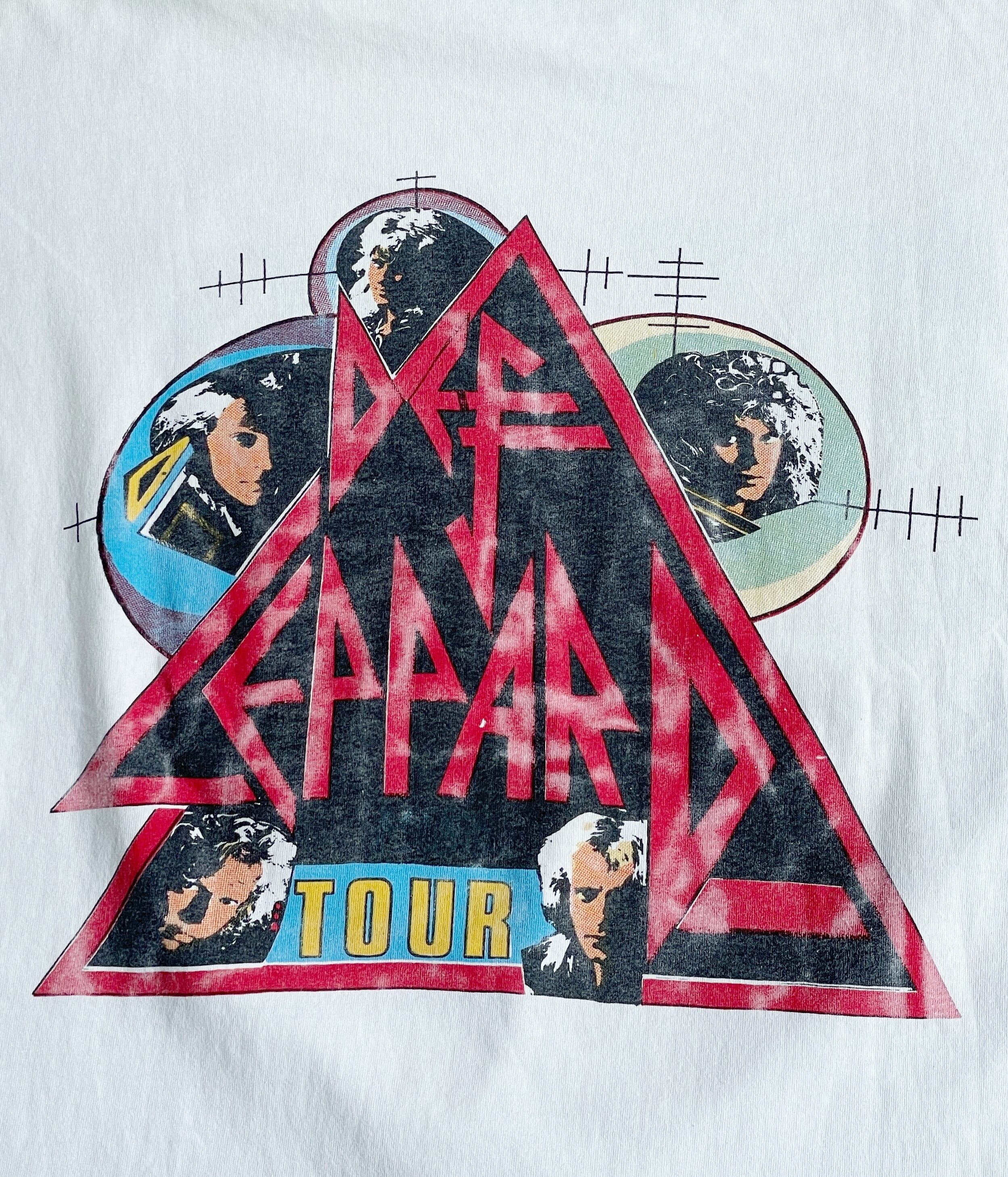 Vintage 80s Rock band T-shirt -Def Leppard- | BEGGARS BANQUET公式