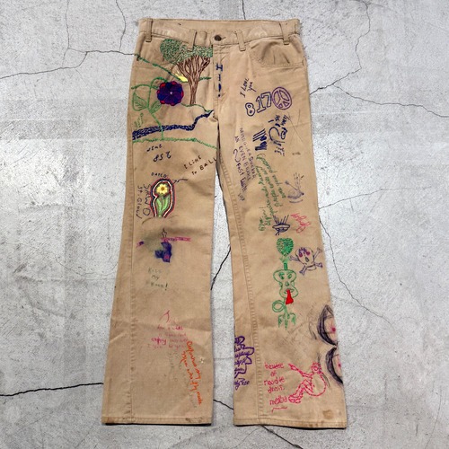 70s memorial pants Levis 646 SIZE:W32×L29