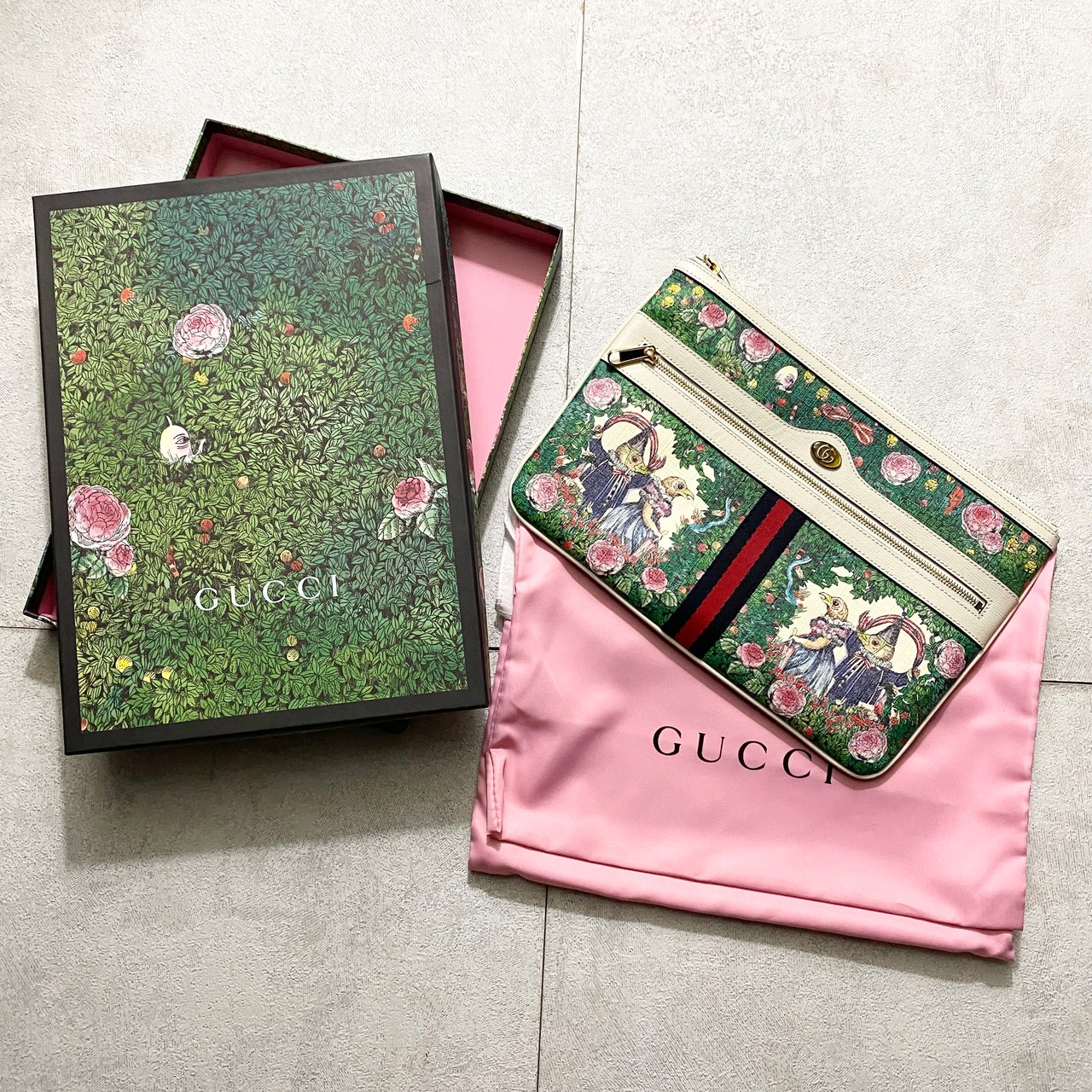 GUCCI×yuko higuchi clutch bag