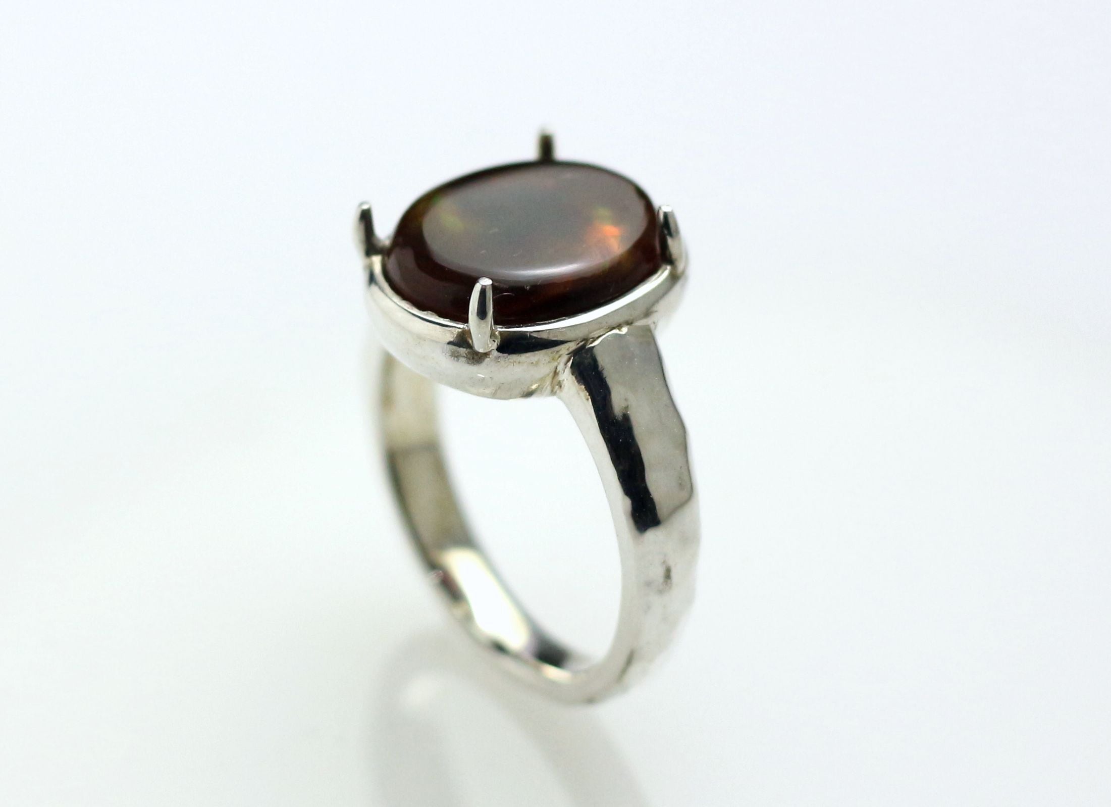 ファイアアゲート ファイヤーアゲートリング 3.44ct | Atelier Ozaki