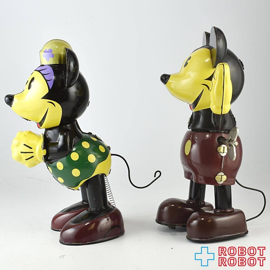 ヤングエポック ディズニー ミッキーマウス ミニーマウス ブリキ 