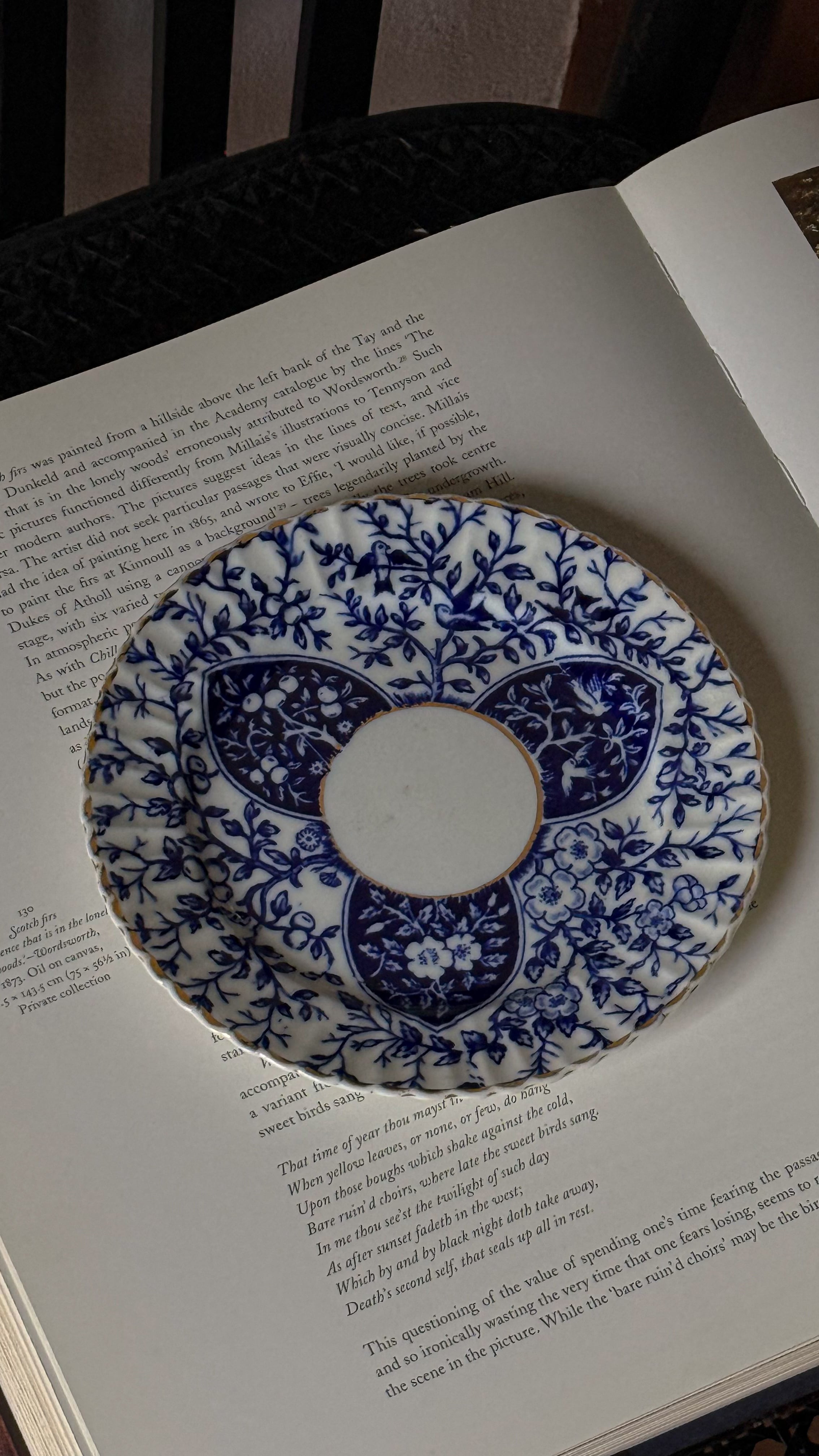 antique plate The Little Bird Window Ⅰ