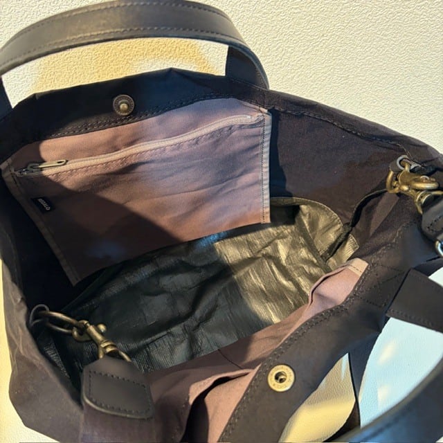 regalo　再入荷！人気の新色☆ナイロン3WAYトート(小)　ブラック