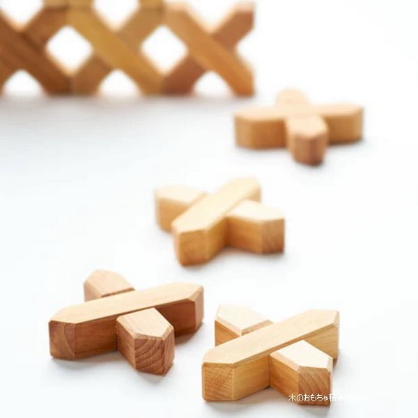 バウシュピール エックスブロック 48ピース 3歳〜 | 木のおもちゃ