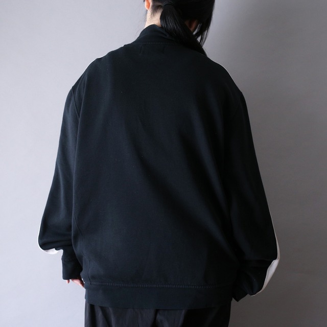 "Polo by Ralph Lauren"  monotone  over silhouette sweat track jacket
