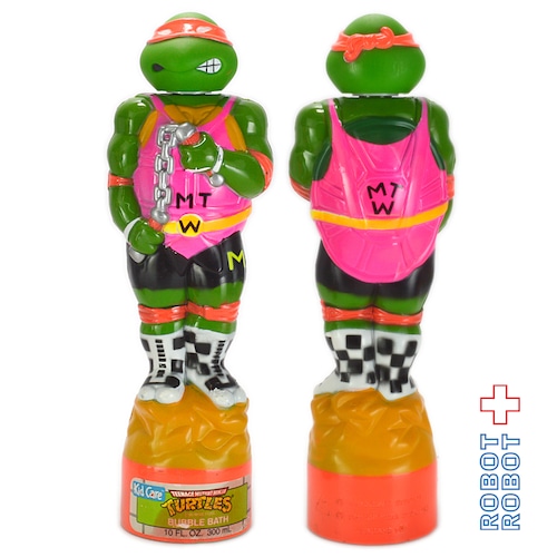 TMNTタートルズ バブルバスボトル ミケランジェロ コスチュームver ソーキー