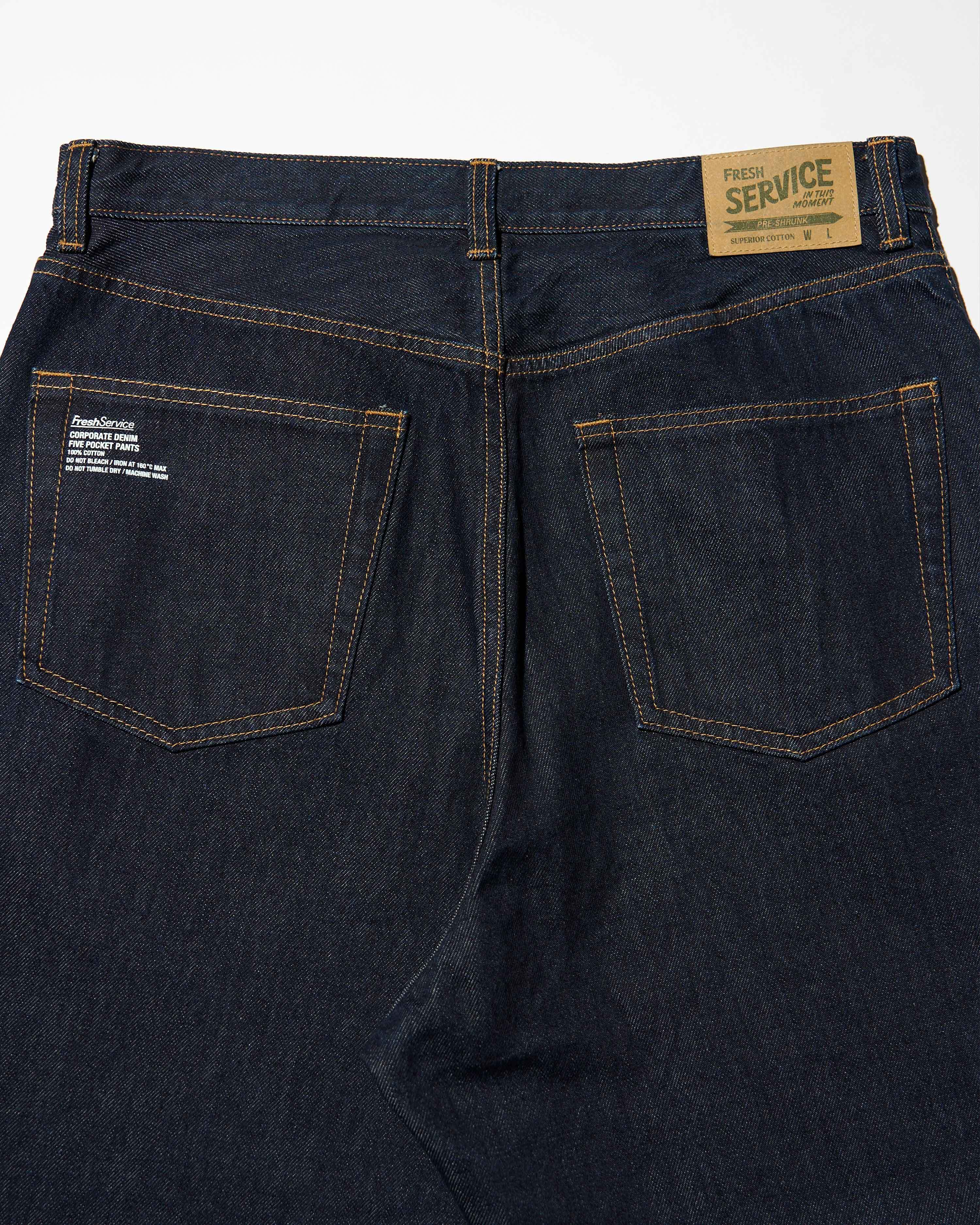 パンツ FreshService CORPORATE DENIM FIVE POCKET FreshService｜CORPORATE DENIM FIVE POCKET PANTS/ONE WASH | 眠家