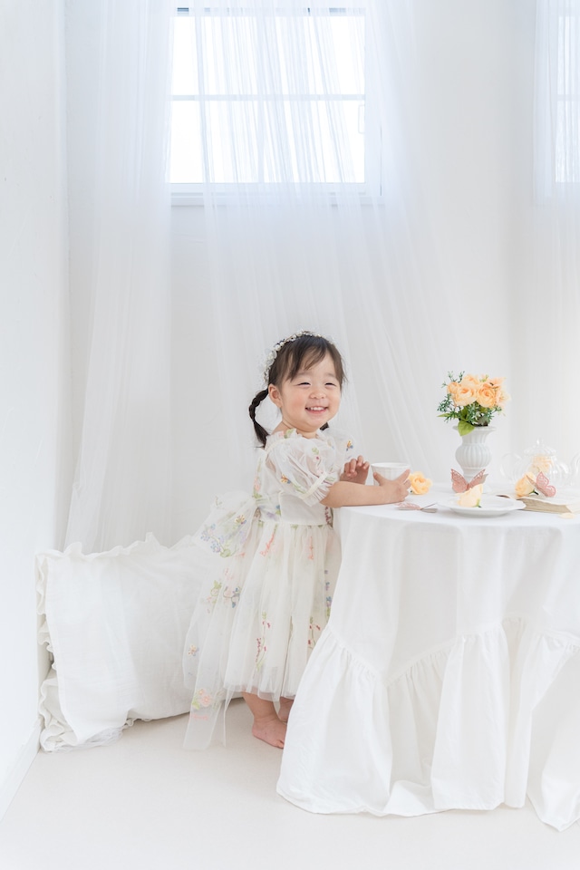 予約garden party one-piece ivory