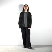 INTERIM / HIGH GAUGE SEA ISLAND PIQUE HYPER BIG LONG POLO SHIRT