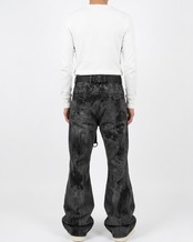 【数量限定】スモークウォッシュフレアデニム(OR-H6676)