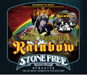 NEW RITCHIE BLACKMORE'S RAINBOW   STONE FREE FESTIVAL 2017: REMASTER 　2CDR+1DVDR 　Free Shipping