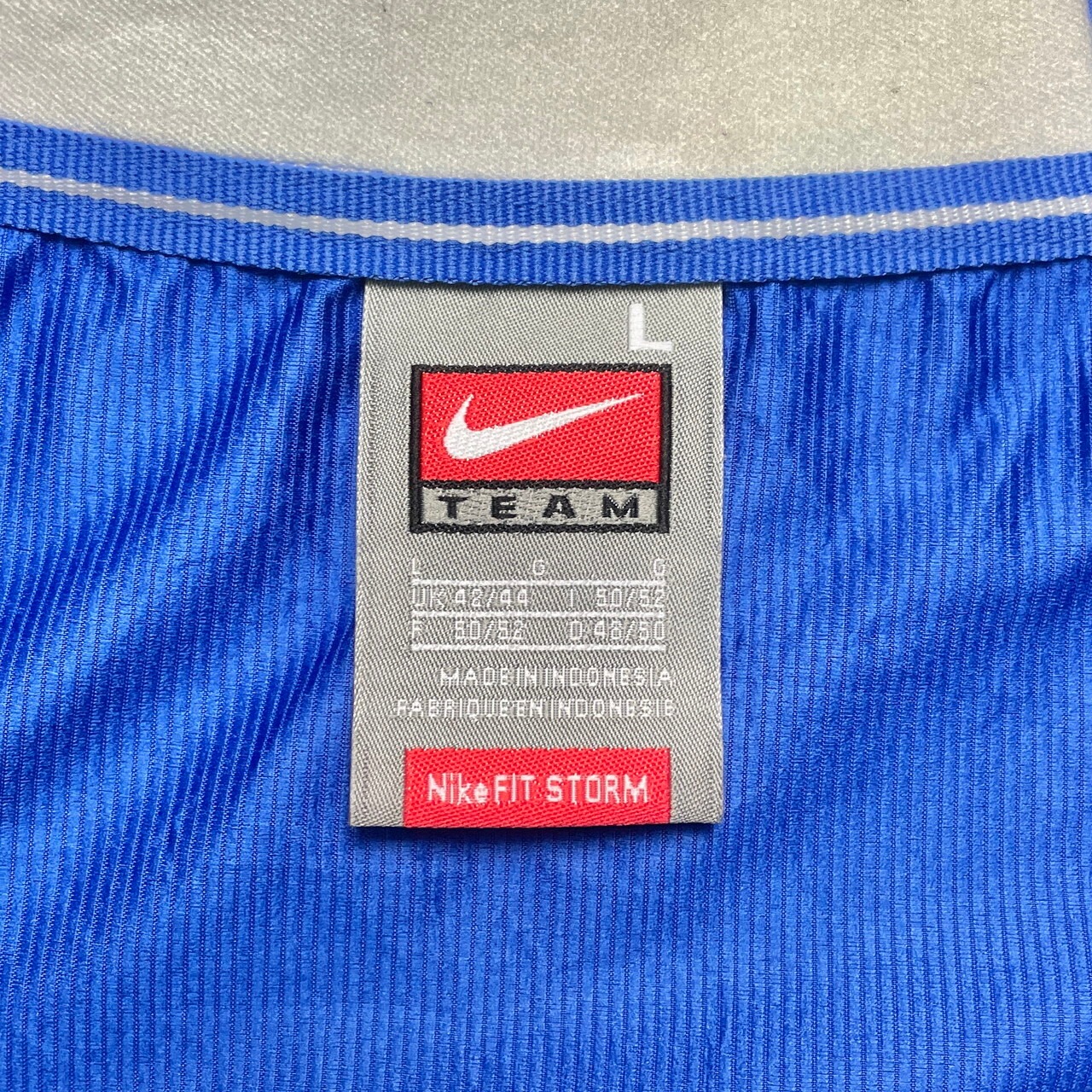 00年代 NIKE TEAM ナイキ チーム ポリエステル ハーフジップ ウォーム 