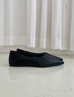 【新作5%OFF・3日間】Sharp Flat Shoes_2colors