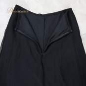社交ダンス 衣装 Chacott チャコット スカート レッスンウェア ブラック系 日本製 無地 シンプル 練習 レッスン 薄い 透け感 ふんわり 上品 かわいい ダンス衣装 イベント ステージ パーティー レディース おしゃれ