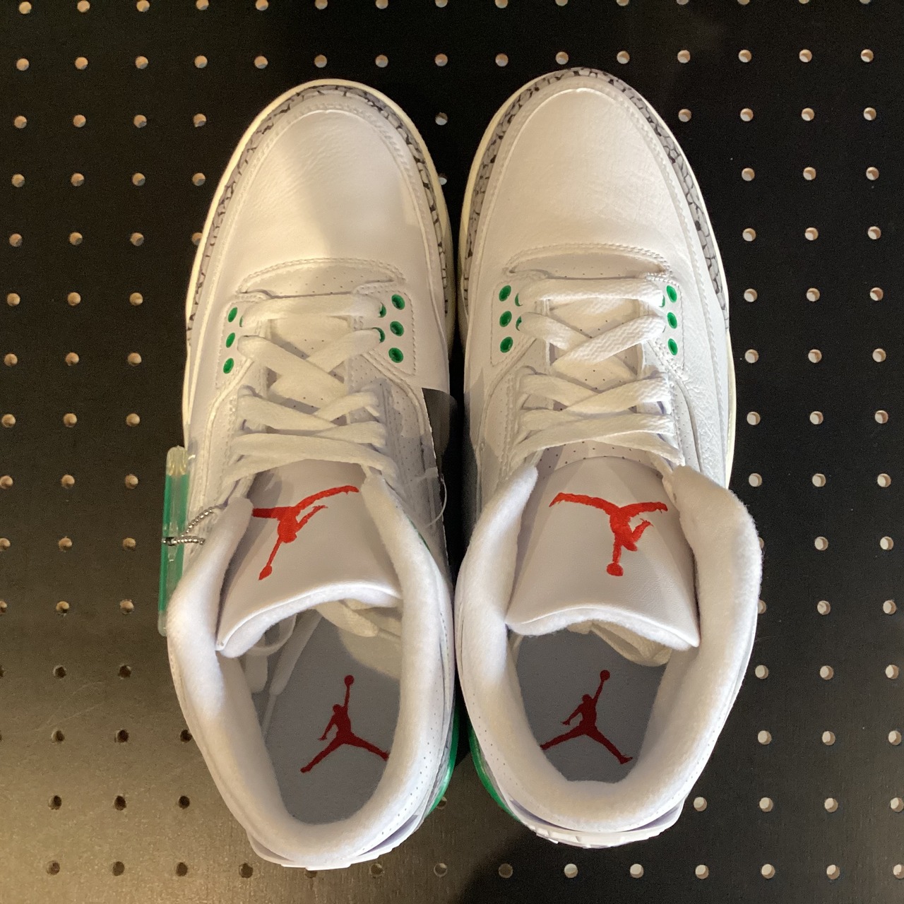 Nike WMNS Air Jordan 3 Retro "Lucky Green" US10w/27cm