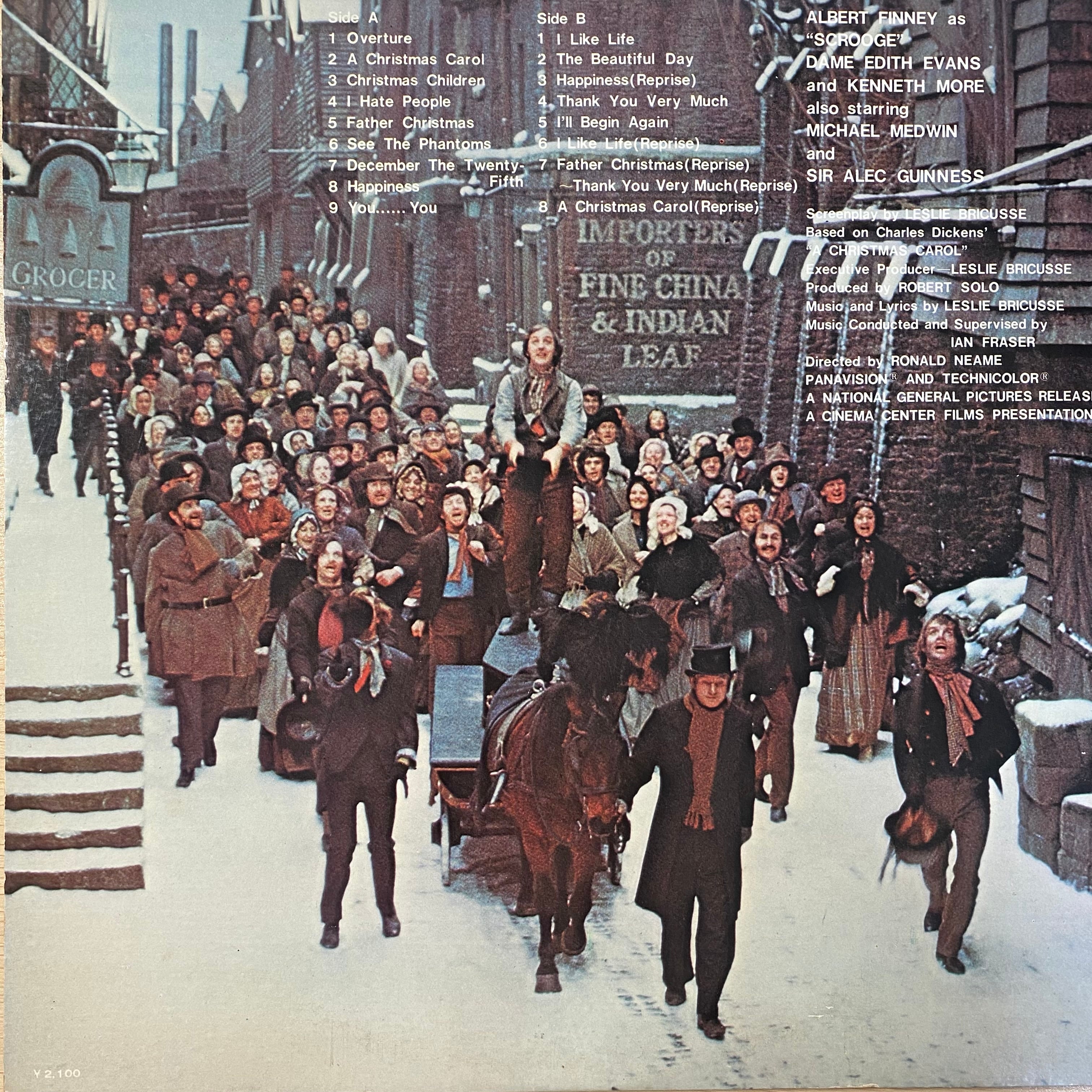 『クリスマス・キャロル』レコード　サウンドトラック盤 クリスマスキャロル サントラ | 中古レコード通販 エバープレイ