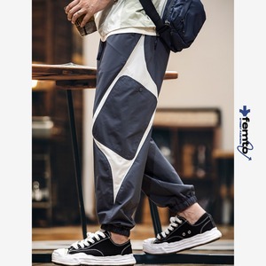 Colorblock utility jogger pants 0957