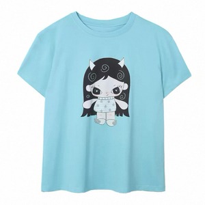 [Two Days off] cartoon color summer T-shirt