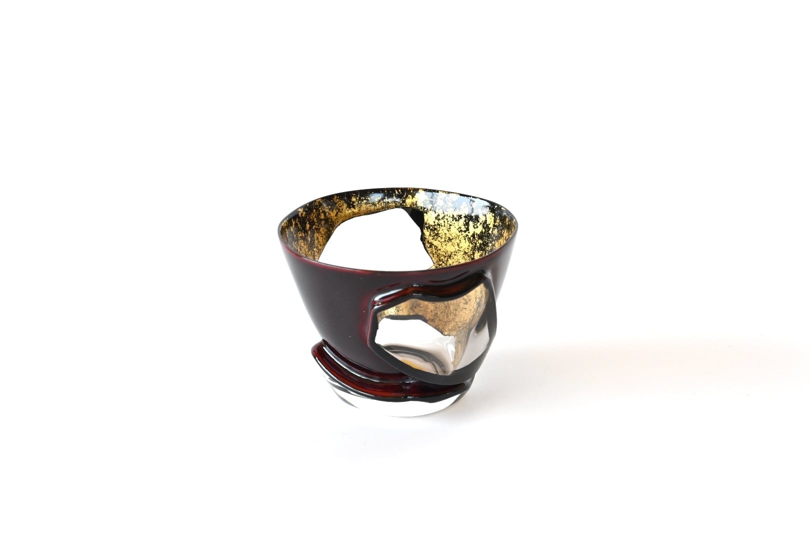 【新品未使用 】「GNU 漆」x「ICHIGU」漆鉢 芯漆ぐい呑 アマテラス（山崖松堂）Shinshitsu Sake Cup（Shodo