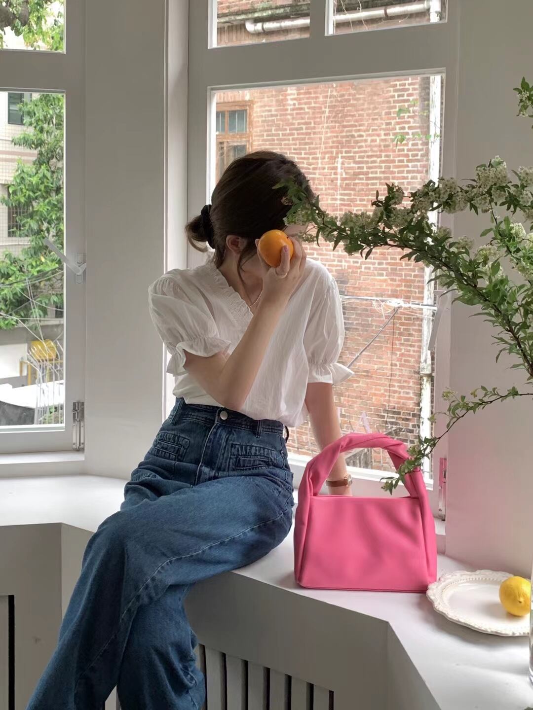 台形ハンドバッグ　AS103-4068