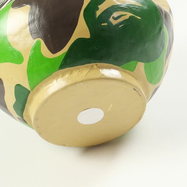 A BATHING APE だるま a bathing ape カモだるま 6号 希少 BAPE