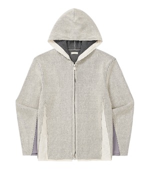 XLIM / EP9 01 zip up hoodie ivory