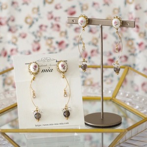 パールフローラ ピアス/イヤリング