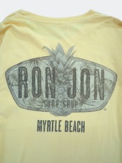 pineapple print long tee