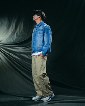 【#Re:room】VINTAGE DAMAGE DENIM JACKET［REJ144］