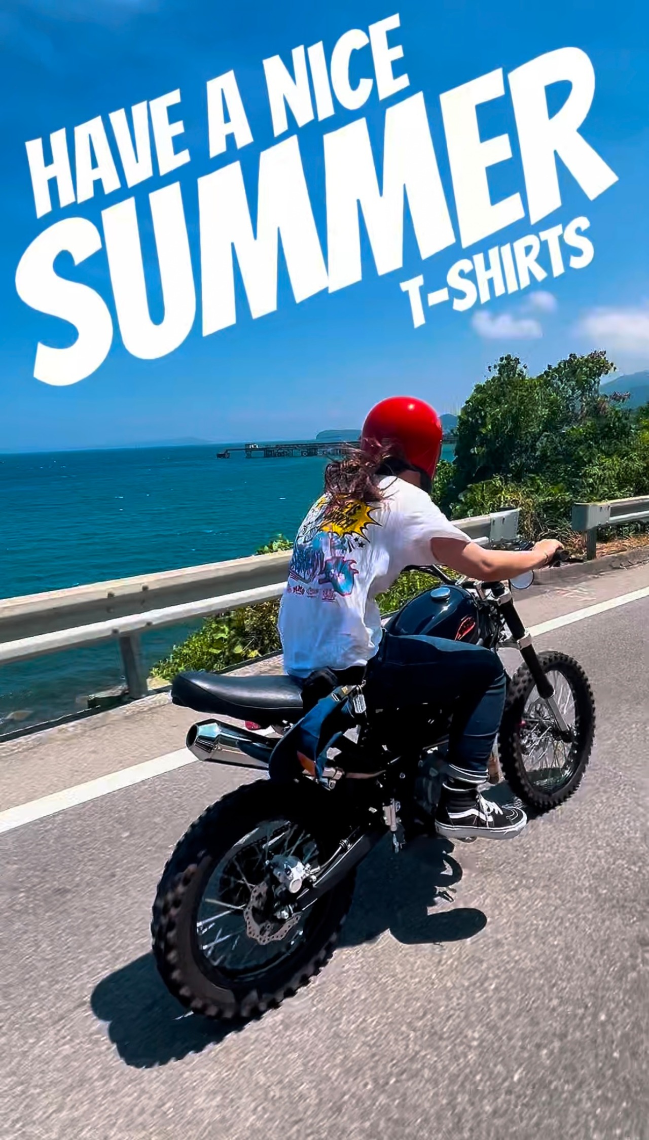 HAVE A NICE SUMMER-Tee - SUNSET (Sサイズ)