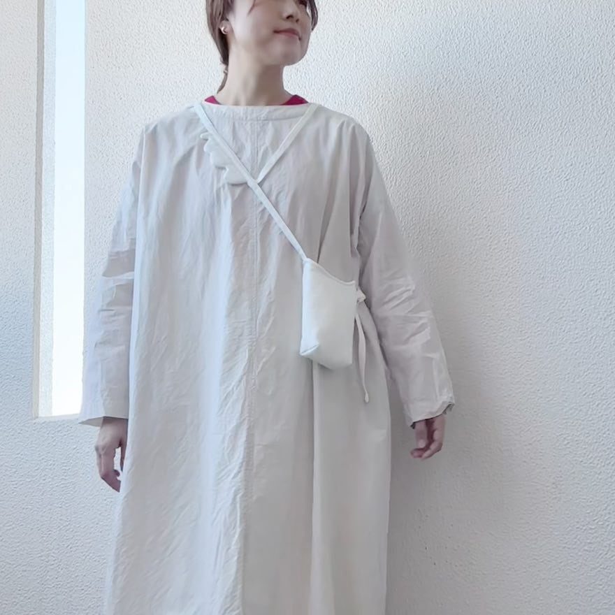 conocone・Yショルダーサコッシュ(リネン)