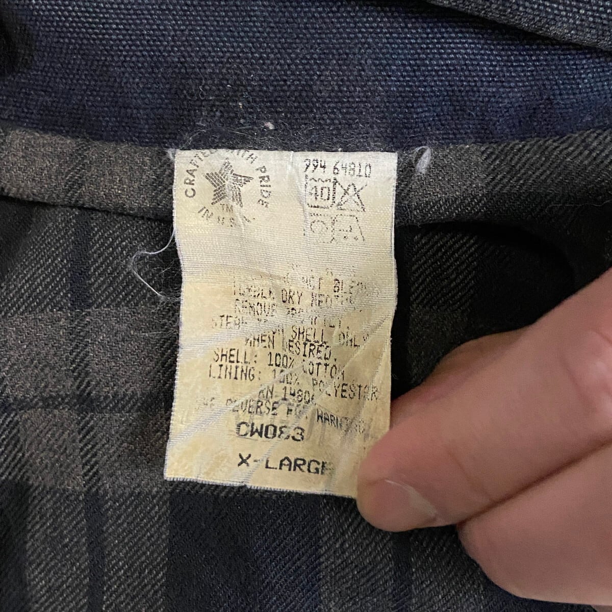 90年代 Carhartt カーハート ダック地 ダスターコート ワーク