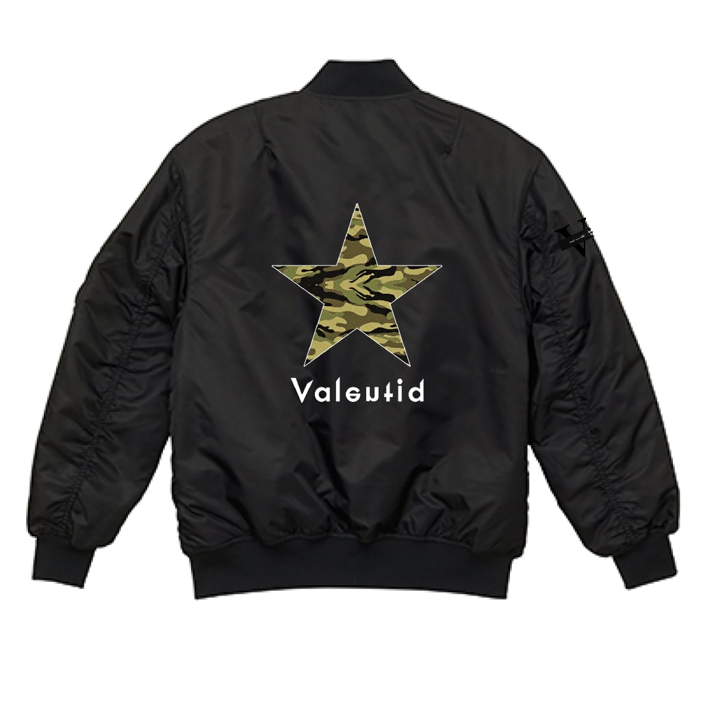 （両面印刷）United Athle タイプ MA-1 ジャケット（中綿入）