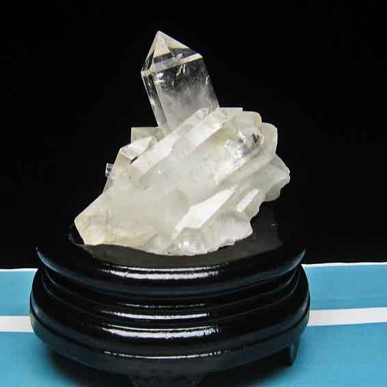 水晶クラスター 原石 アメリカ産 ファーデンクォーツ入り  182-96