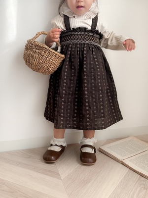 即納⌇manou smock dress / monpetitbebe