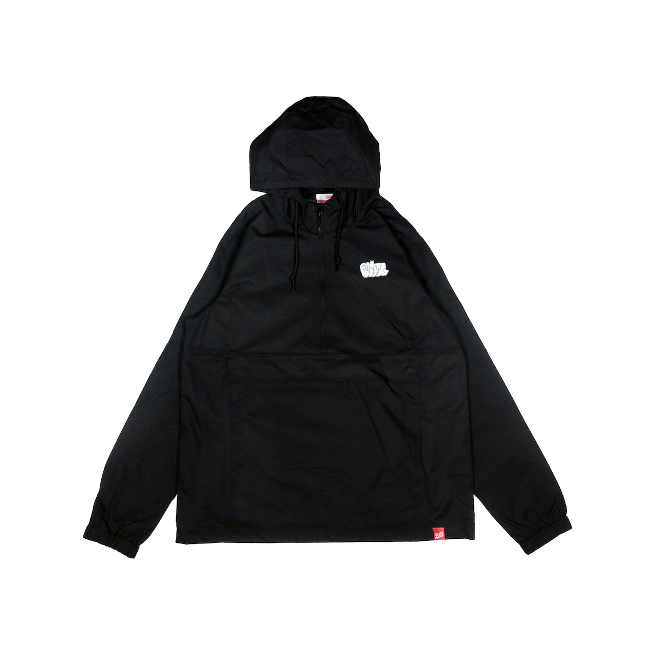 BLAZZ by IRA Water Resistant Windbreaker Anorak 24' [BLACK]