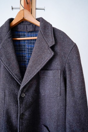 【1950s】"Beaufort" Famers Wool Tailored JKT, French Vintage /336m