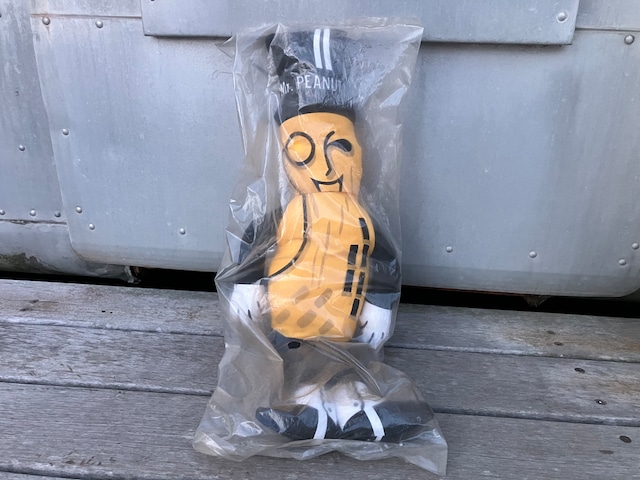 70s MR PEANUTS PLUSH DOLL