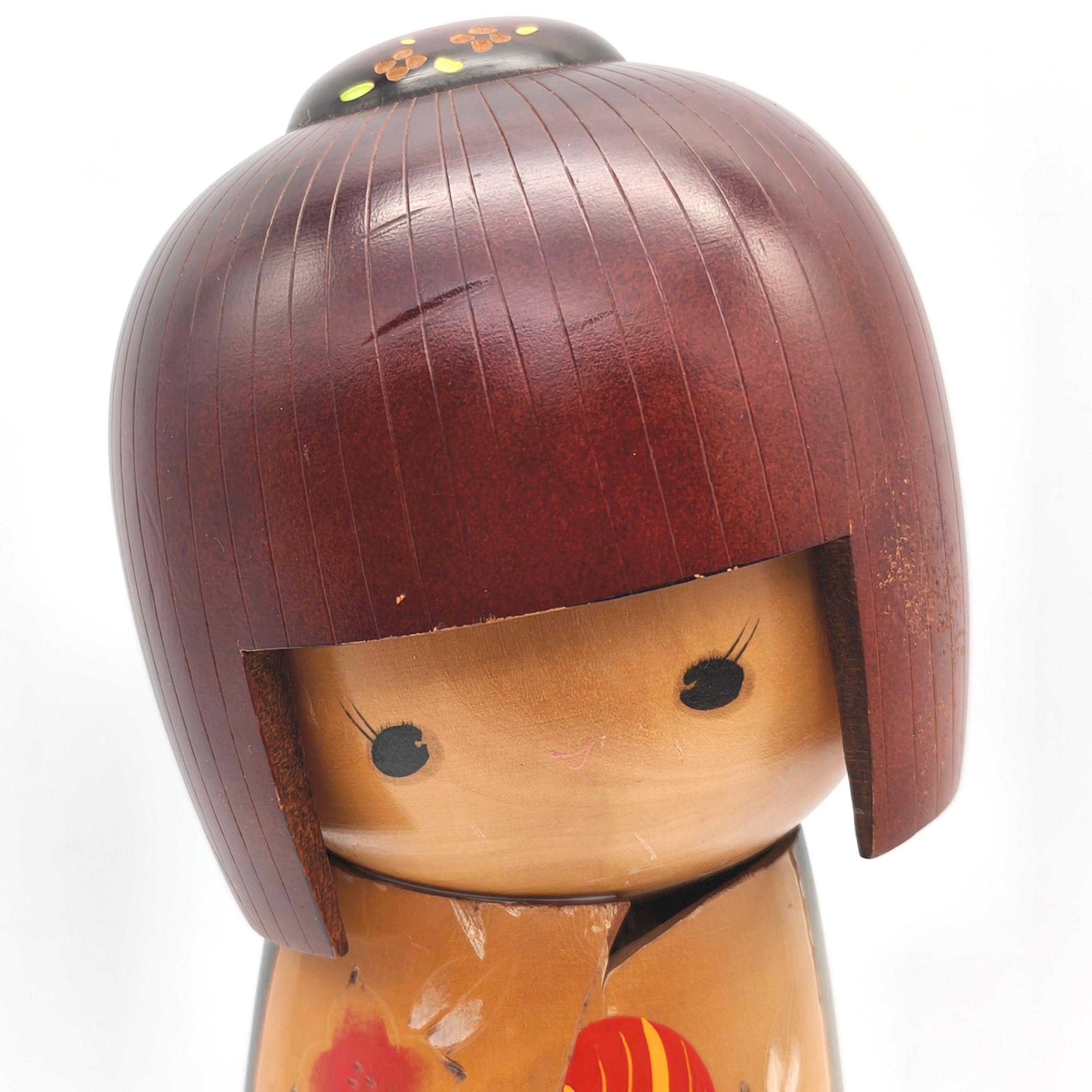 創作こけし・岸貞男・伝統工芸・No.250917-47・梱包サイズ80