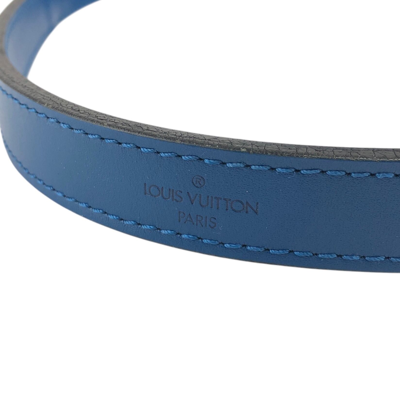 LOUIS VUITTON ルイヴィトン エピ ショルダーバッグ ブルー プチ・ノエ