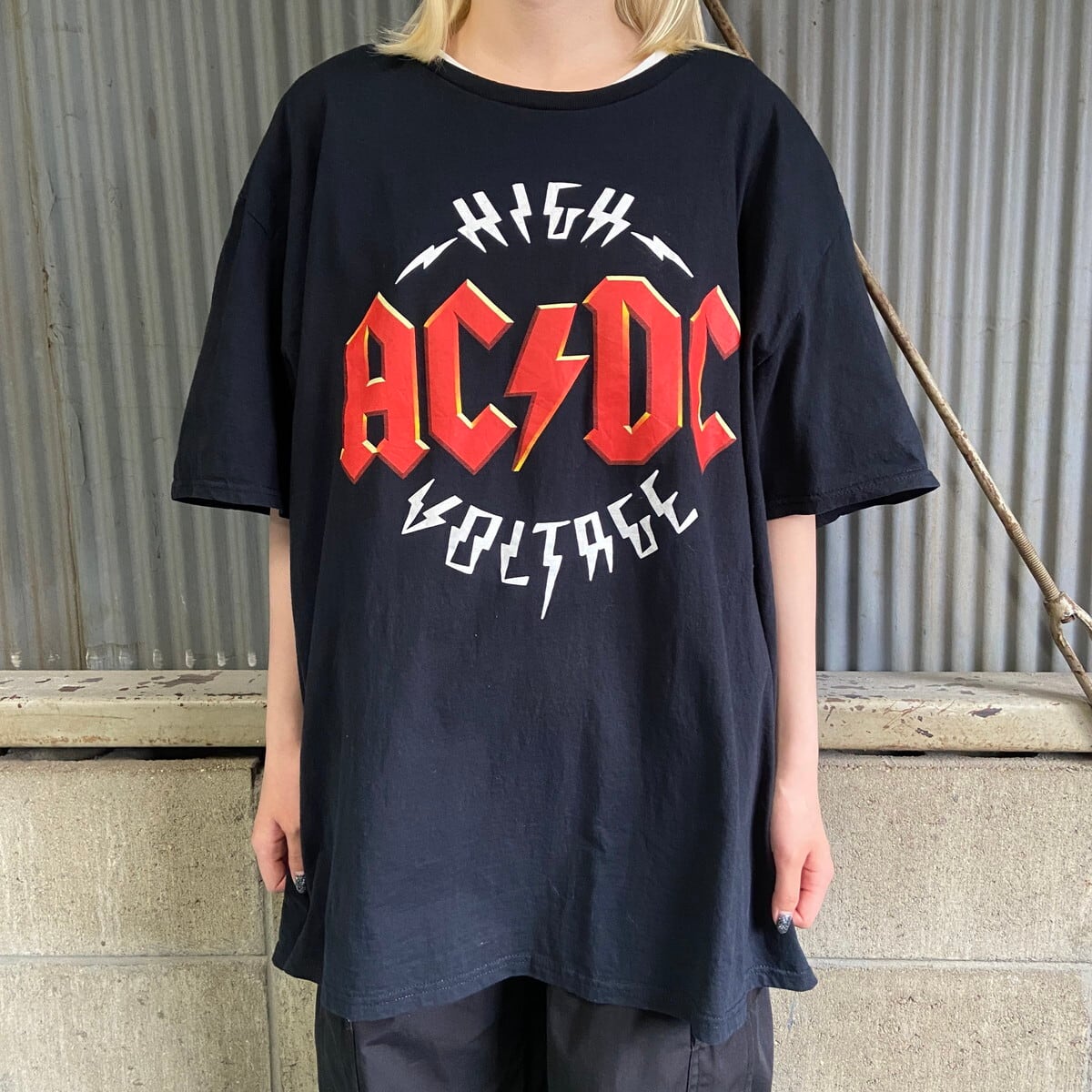 ビッグサイズ AC/DC エーシーディーシー バンドTシャツ メンズ3XL ...