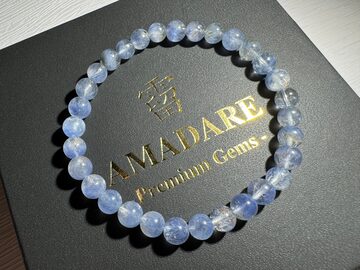 水蓮花天珠 ラベンダーアメジスト 天然石 ブレスレット | PAY ID