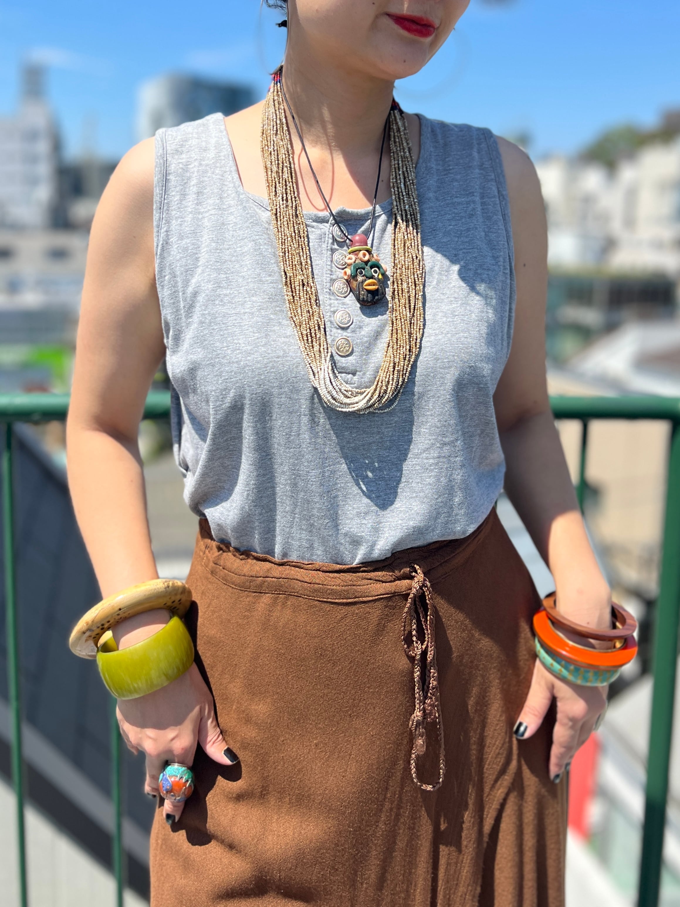 Euro Vintage gray tank top