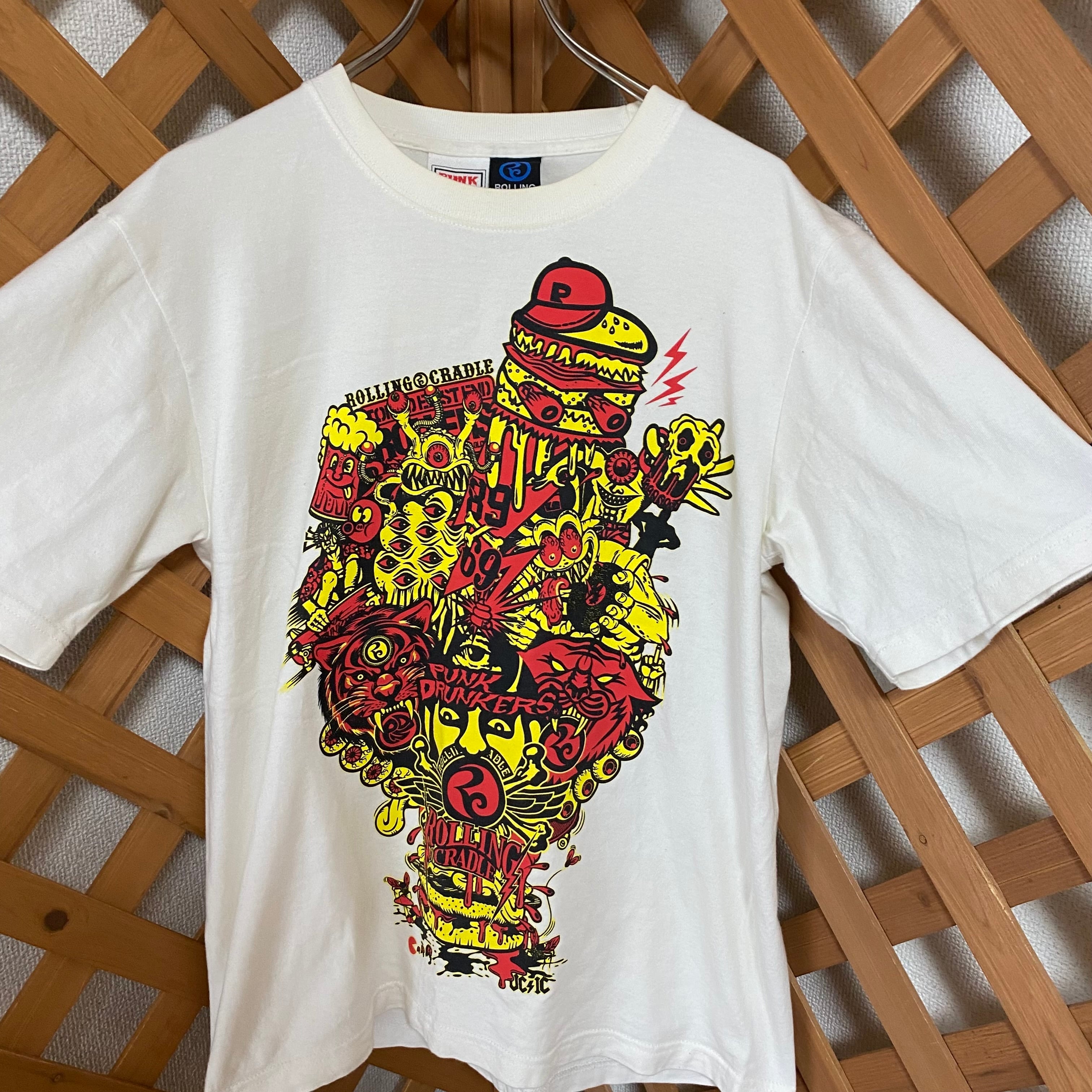 stussy オールドステューシー シャドーマン Tシャツ XL