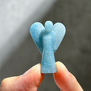 トロレアイトインクォーツ (トロール石) ミニミニエンジェル21◇Trolleite Angel ◇天然石・鉱物・パワーストーン