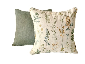 クッションカバー Cottage Garden Green