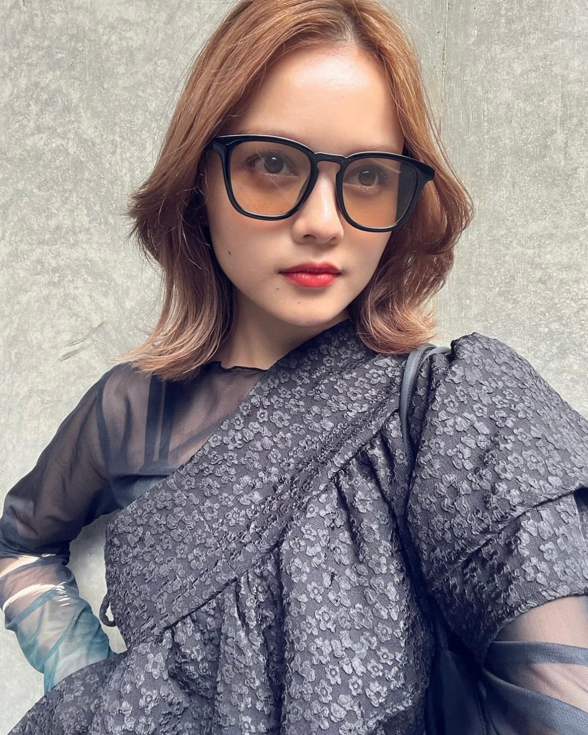 3colors】square frame sunglasses | FLEX公式｜SNSで話題のアイウェア