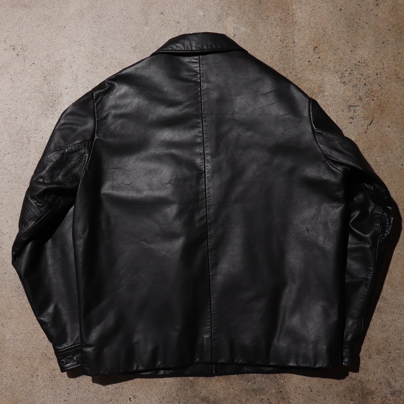 90s OLD GAP Leather Jacket black Mサイズ 美品サイズM - レザー 