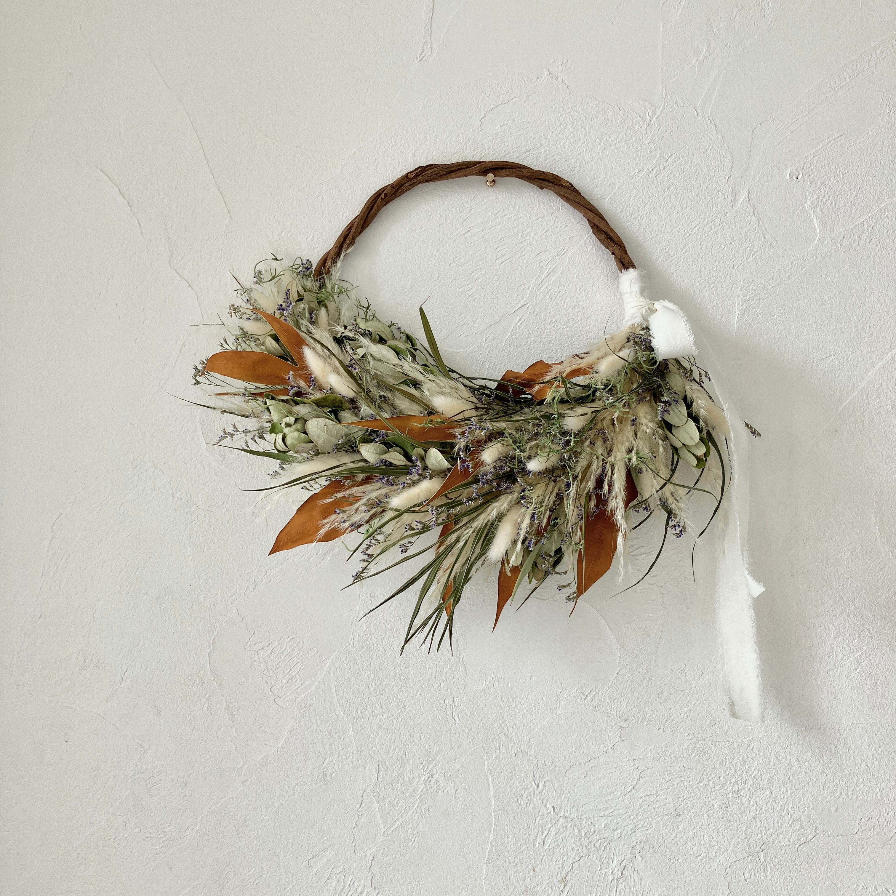 受注制作ワイルドリースブーケ