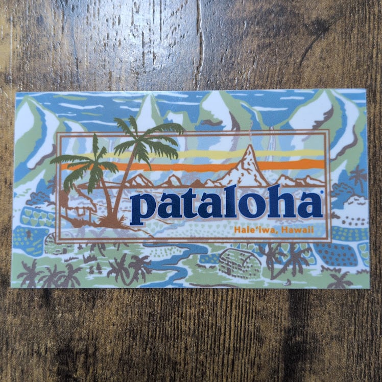 いろな様　パタゴニア　ステッカー patagonia パタゴニア クラシックパタゴニアステッカー｜SUNDAY